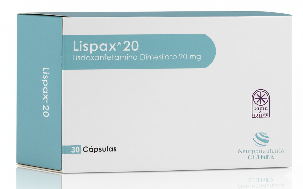 Lispax 20 c&aacute;psulas